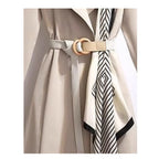 Large British Style Suit Collar Windbreaker