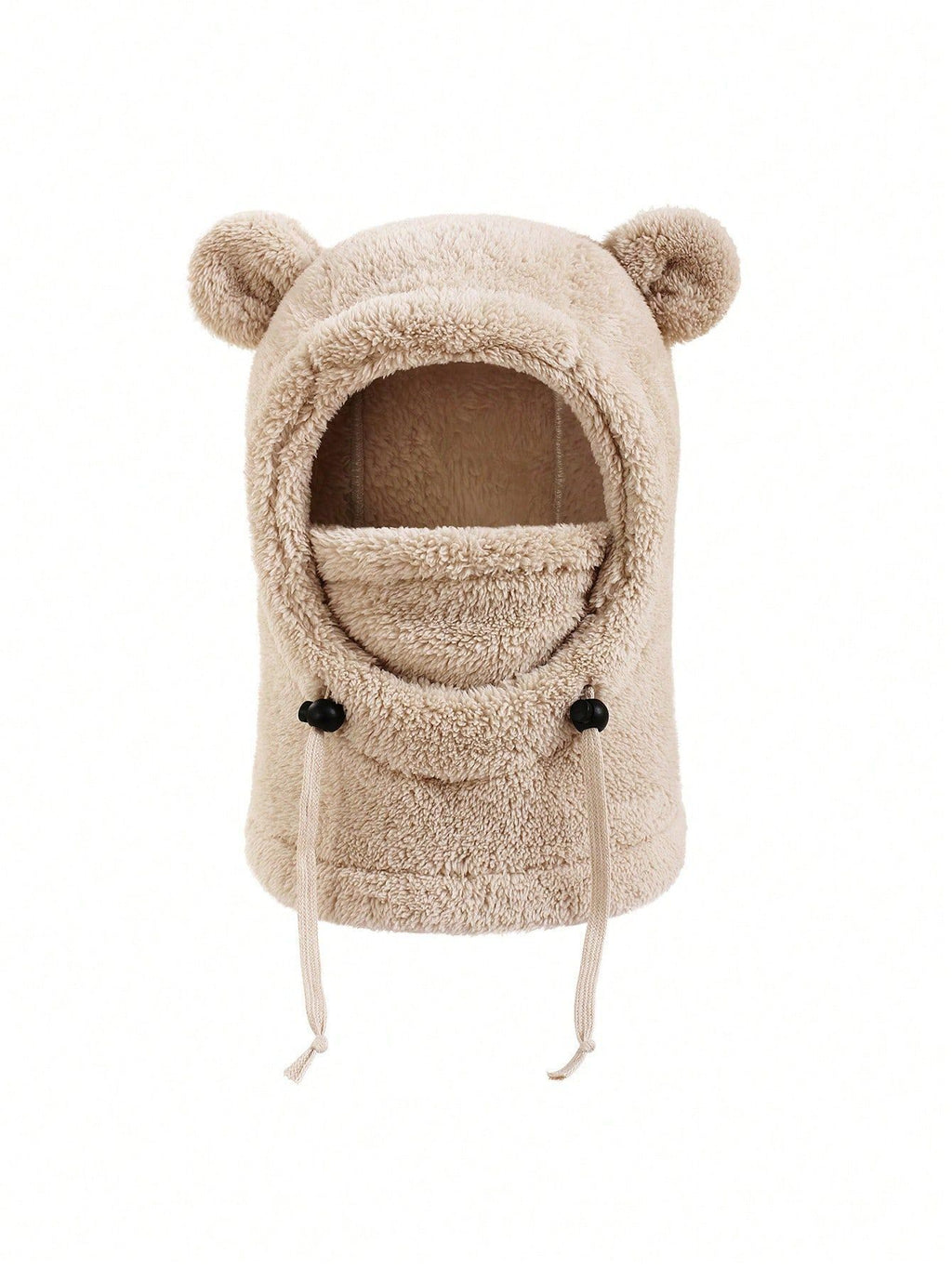 Cute Bear Ear Children Outdoor Keep Warm Ear Protection Hoodie Neck Warmer