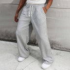 Men's Summer Knitted Sweatpants Summer Trendy High Street