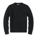 Men's Sports Round Neck Pullover Fashionable Knitted Casual Sweater