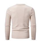 Autumn Thin Sweater Men's Round Neck Long Sleeve