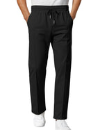 Solid Color Casual Simple Men's Slim Fit Tapered Pants