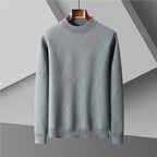 Round Neck Trend Loose Leisure Warm Long Sleeve Men's Sweater