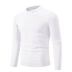 Autumn Thin Sweater Men's Round Neck Long Sleeve