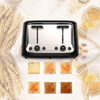 Home Automatic Multifunctional Toaster Four Slot Export