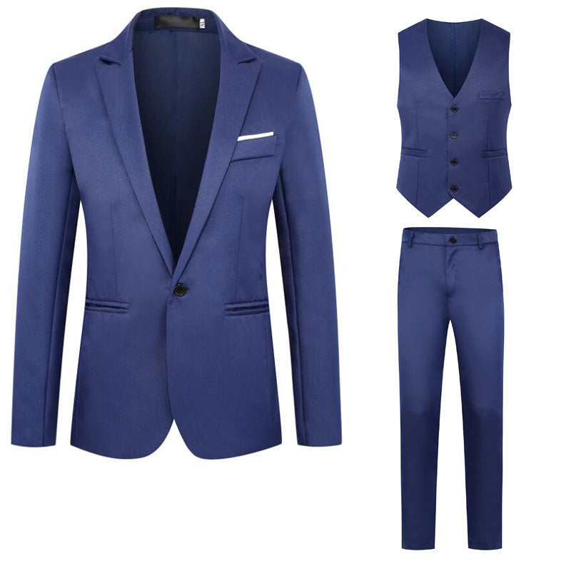 Men's Business Casual Men's Clothing Vest Suit Suit