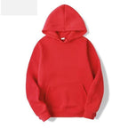 Solid Color Hooded Sweater For Men And Women