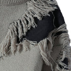 Fashion Casual Round Neck Loose Men's Sweater