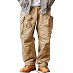 Men's Multi-pocket Cargo Pants Autumn Mechanical Style All-matching Casual