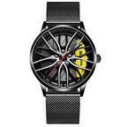 Automatic Movement Watch Waterproof Wheel Style Non-mechanical Watch