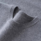 Cashmere Sweater Men's Low Round Neck Business Casual Cashmere Sweater