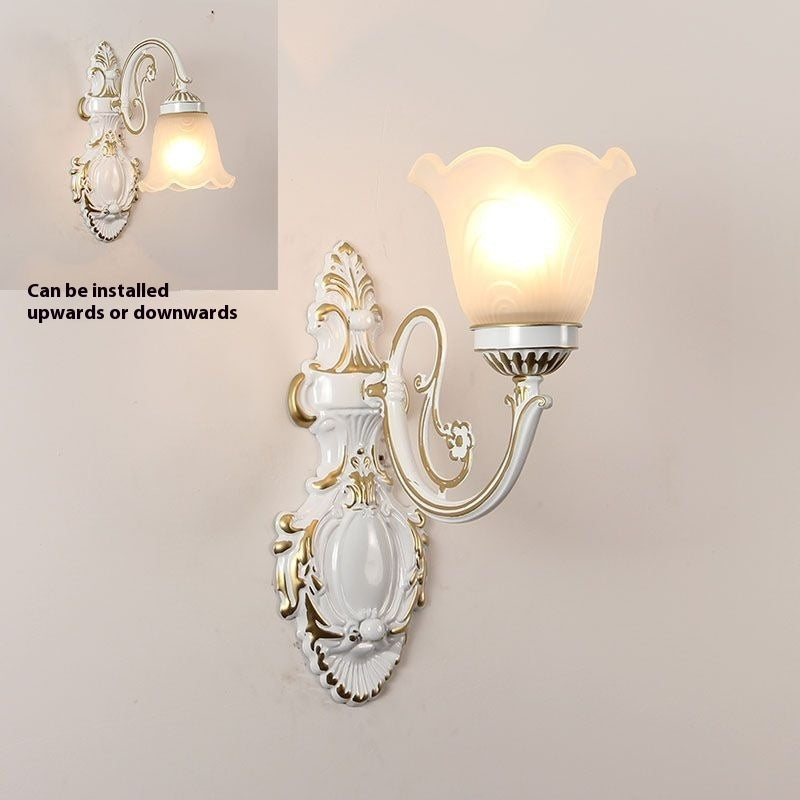 American Wall Lamp European-style About Bedroom Bedside Lamp Aisle Corridor