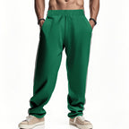 Loose Side Stripes Wide Leg Straight Men's Sports Pants
