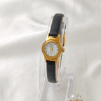French Entry Lux Delicate Lady Diamond Small Golden Watch