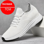 Men's Fashionable Breathable Casual Hidden Heel Sneaker