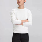 Crew Neck Casual Youth Warm Anti-Pilling Pullover Sweater