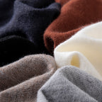 Fine Wool Thick Warm V-neck Sweater