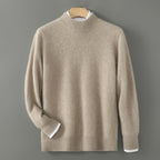Half Turtleneck Men's Autumn And Winter New Pullover Sweater Loose Sweater
